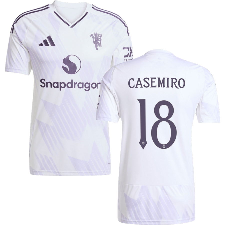 Manchester United #18 CASEMIRO Away Jersey 2025/26 Adults