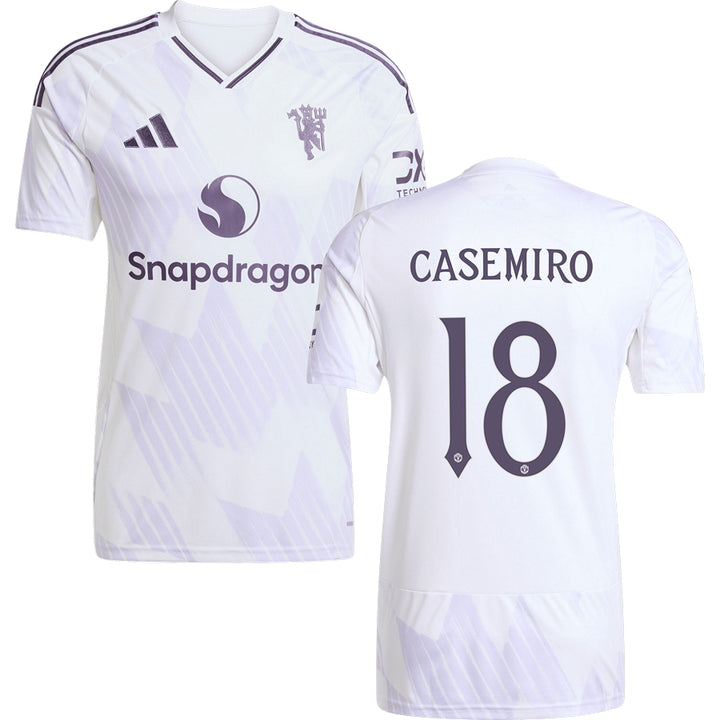 Manchester United #18 CASEMIRO Away Jersey 2025/26 Adults