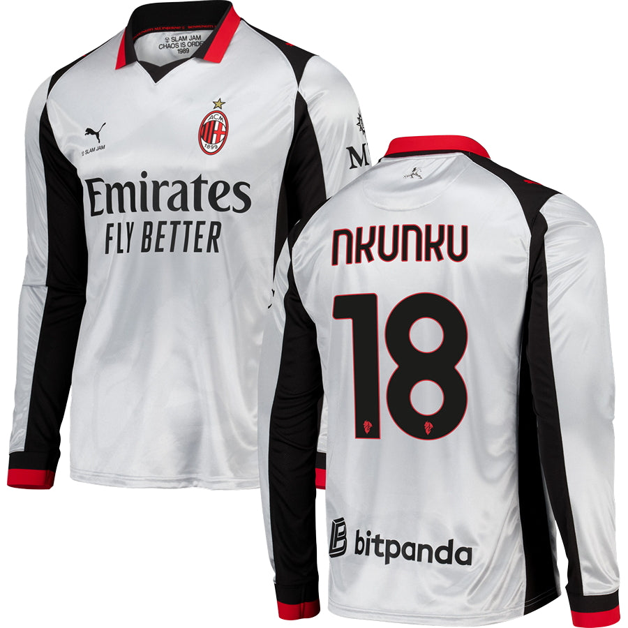Milan AC x Slam Jam Silver Jersey 2026 Adults