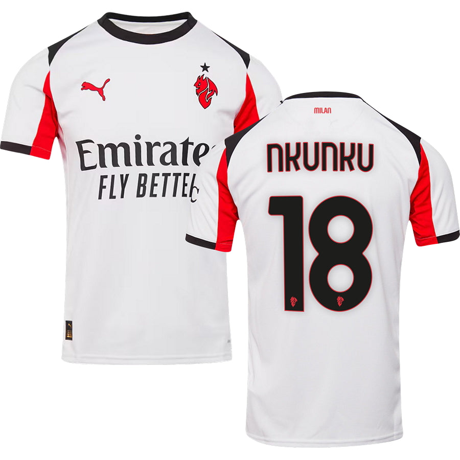 Milan AC Away Jersey 2025/26 Adults