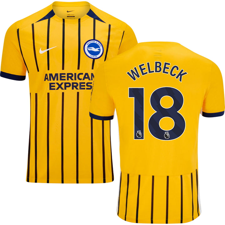 Brighton And Hove Albion Away Jersey 2024/25 Adults