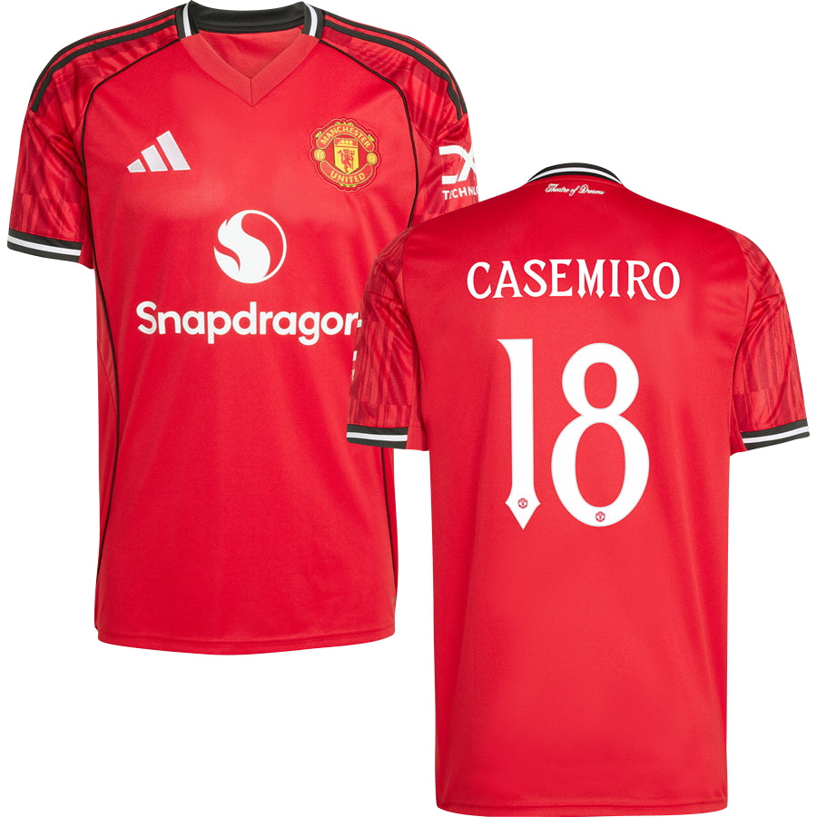 Manchester United #18 CASEMIRO Home Jersey | Footzilla