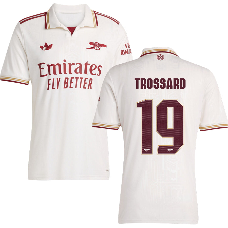 アーセナル TROSSARD 19 ユニフォーム Arsenal Third Jersey 2025/26 Trossard #19 | Footzilla