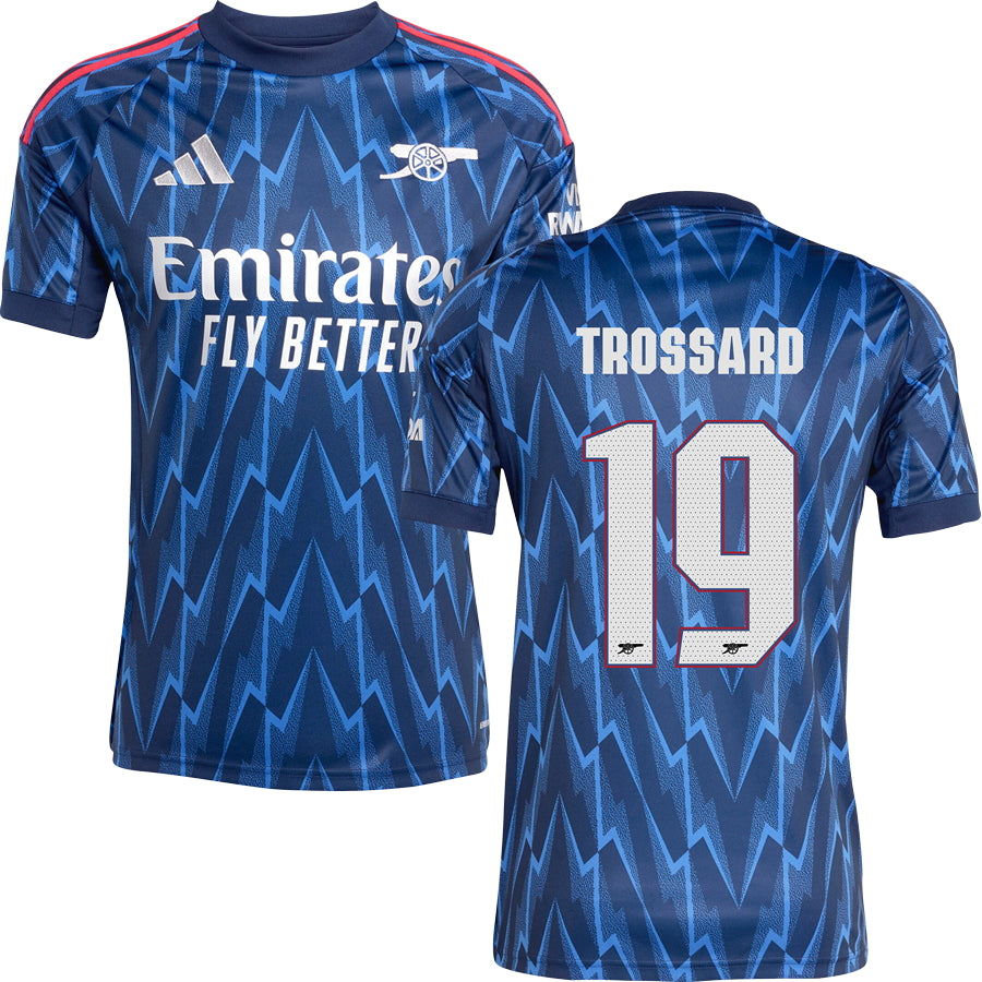 Arsenal Away Jersey #19 TROSSARD 2025/26 Adults