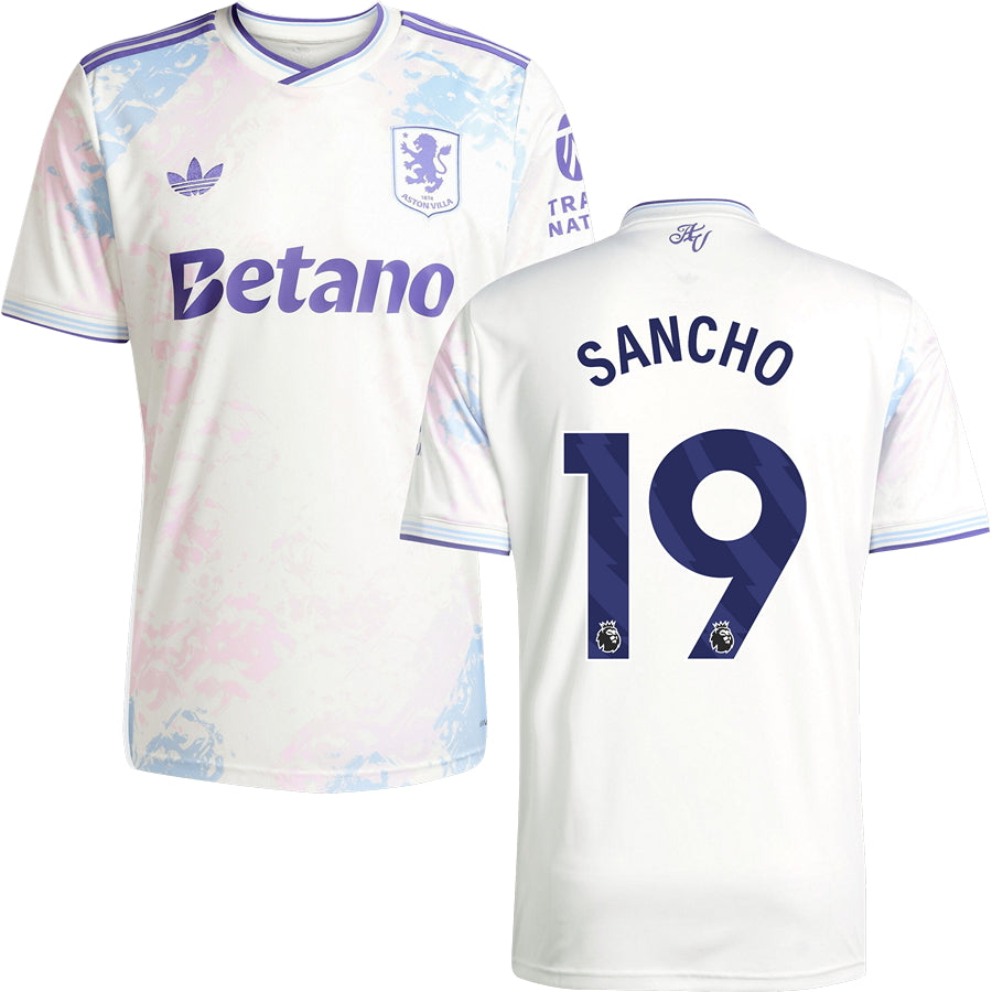 Aston Villa FC Third Jersey 2025/26 Adults-Footzilla