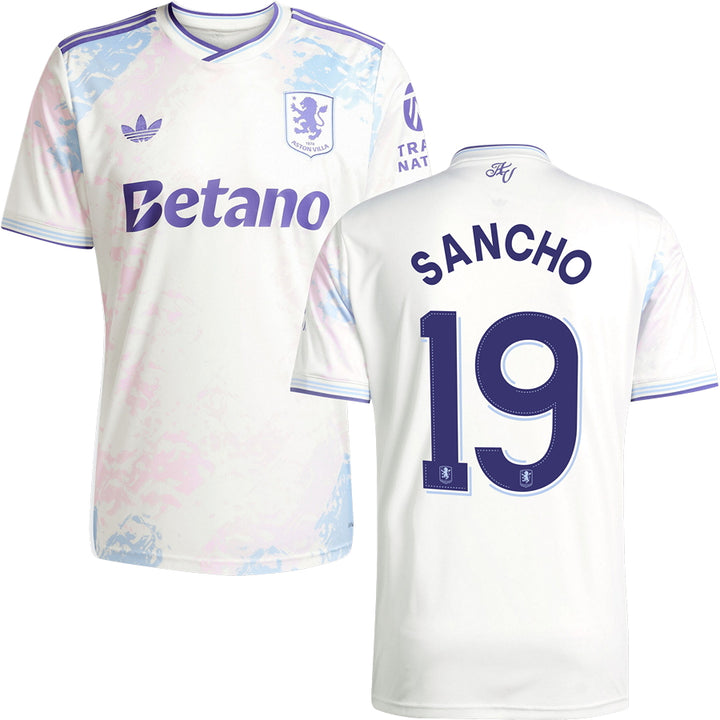 Aston Villa FC Third Jersey 2025/26 Adults-Footzilla