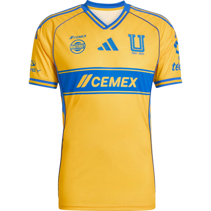 Tigres UANL Home Jersey 2025/26 Adults