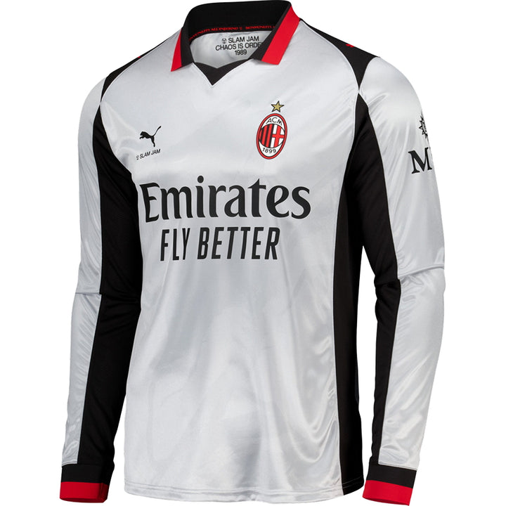 Milan AC x Slam Jam Silver Jersey 2026 Adults