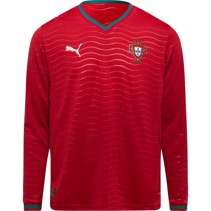Portugal World Cup 2026 Home Replica Long Sleeve Jersey Adults