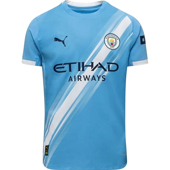 Manchester City Home Jersey Stadium 2025/26 Adults-Footzilla