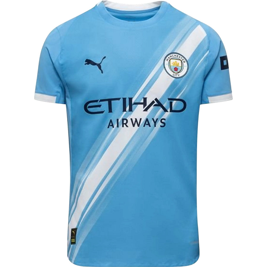Manchester City Home Jersey Stadium 2025/26 Adults-Footzilla