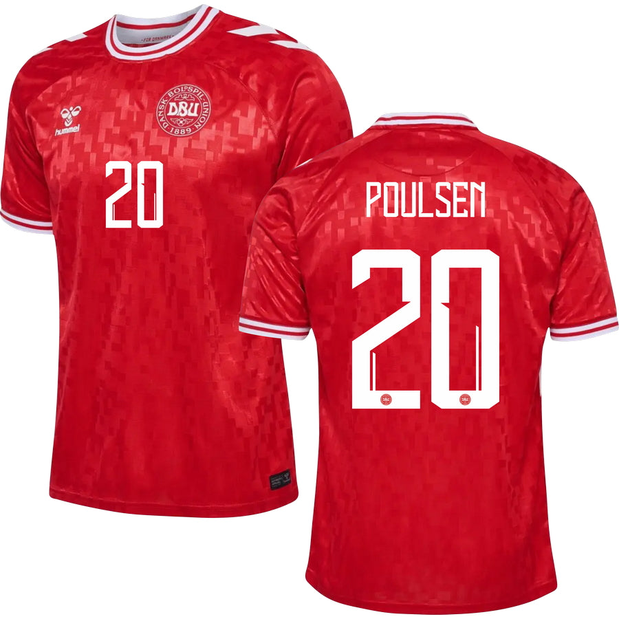 Denmark Home Jersey EURO 2024 Adults