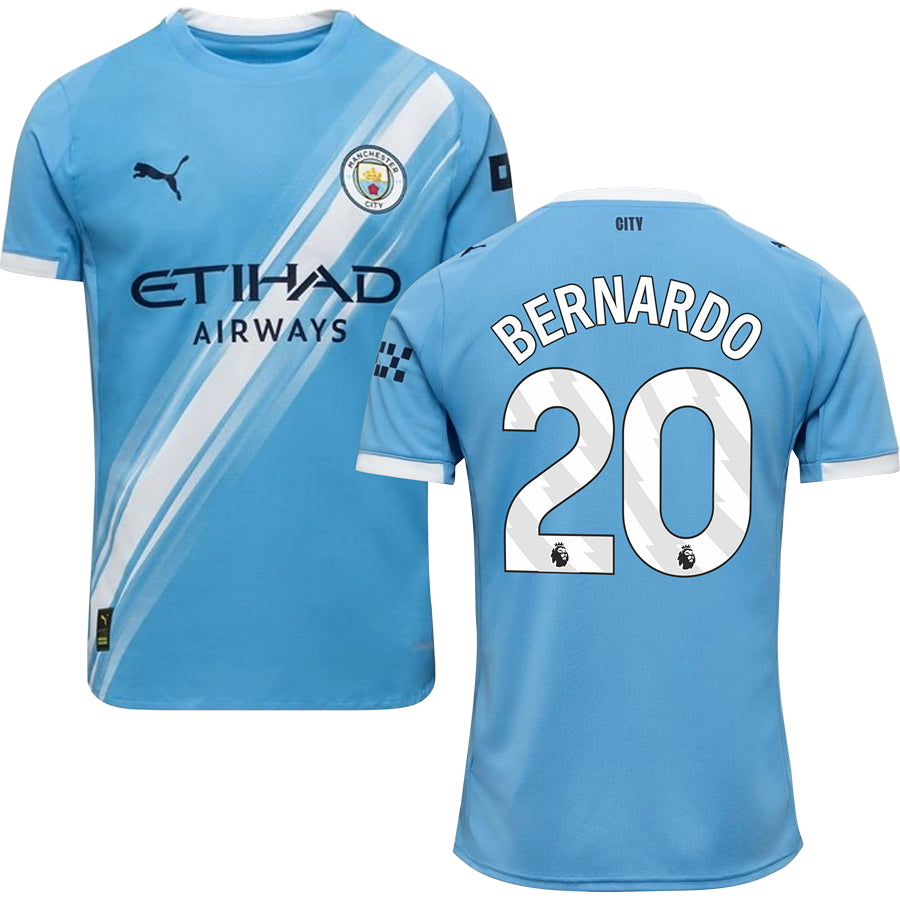 Manchester City Home #20 BERNARDO Jersey 2025/26 Adults-Footzilla