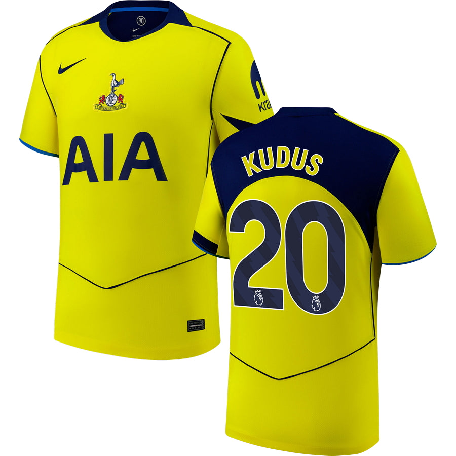 Tottenham Hotspur FC Third Jersey 2025/26 Adults
