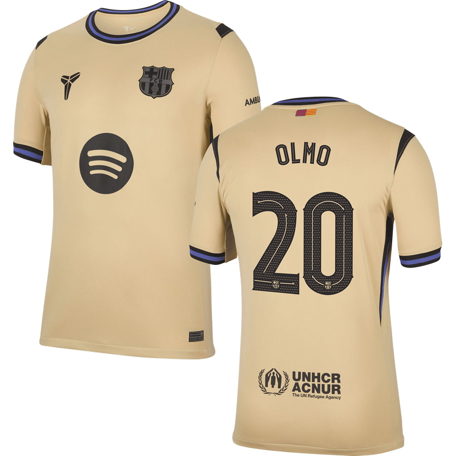 Barcelona FC Away #20 OLMO Jersey 2025/26 Adults
