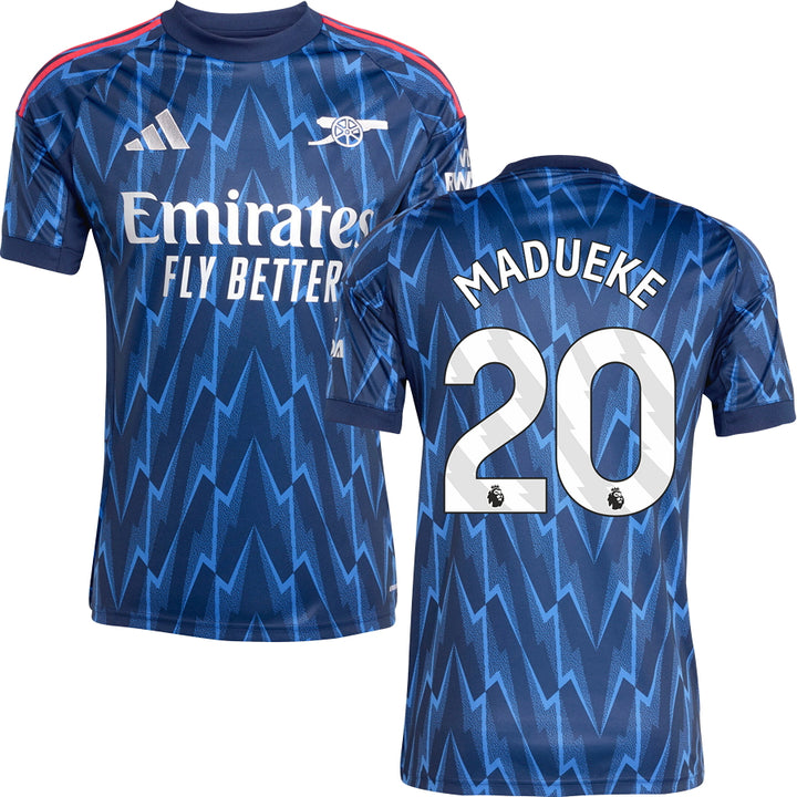 Arsenal Away Jersey #20 MADUEKE 2025/26 Adults