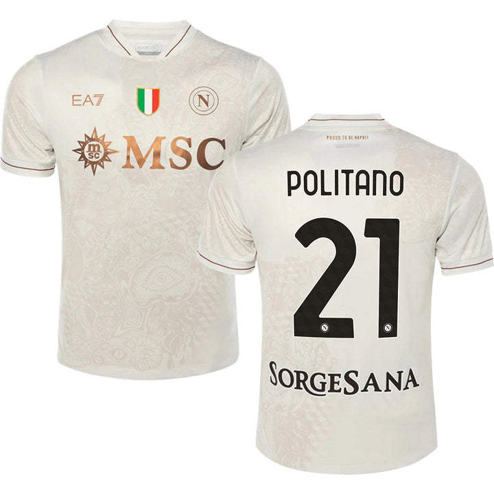 Napoli SSC Away Jersey 25/26 Adults