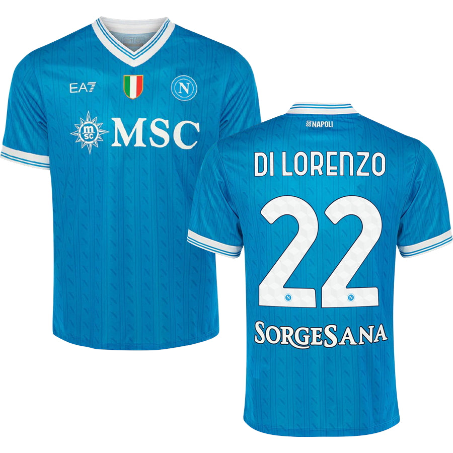 Napoli SSC Home Jersey 25/26 Adults