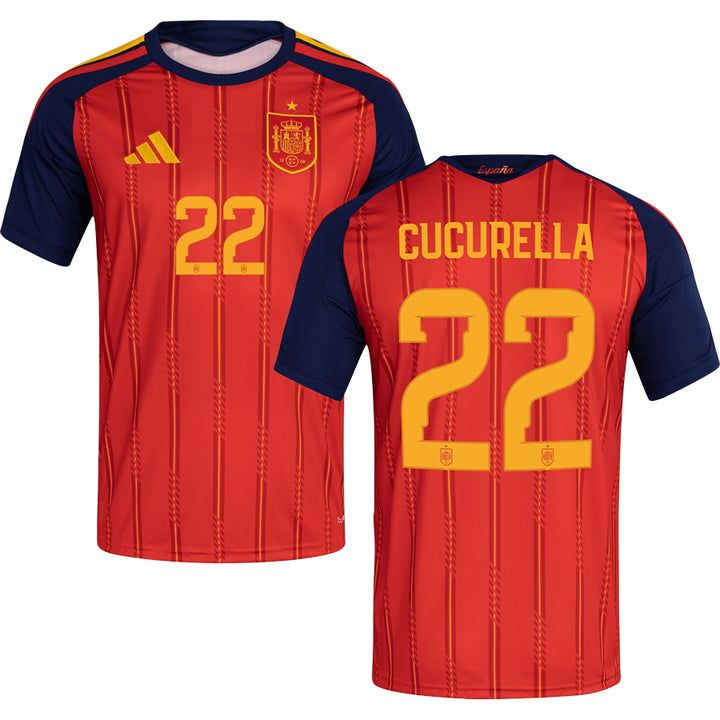 Spain World Cup 2026 Home Replica Jersey Adults