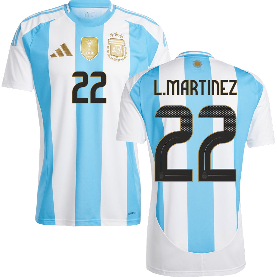 Argentina Home Stadium Jersey 2024 Men`s COPA AMERICA