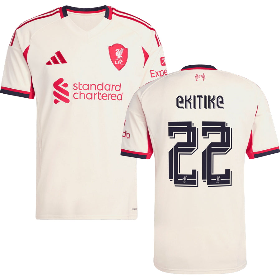 Liverpool Away #22 EKITIKE Jersey 2025/26 Adults