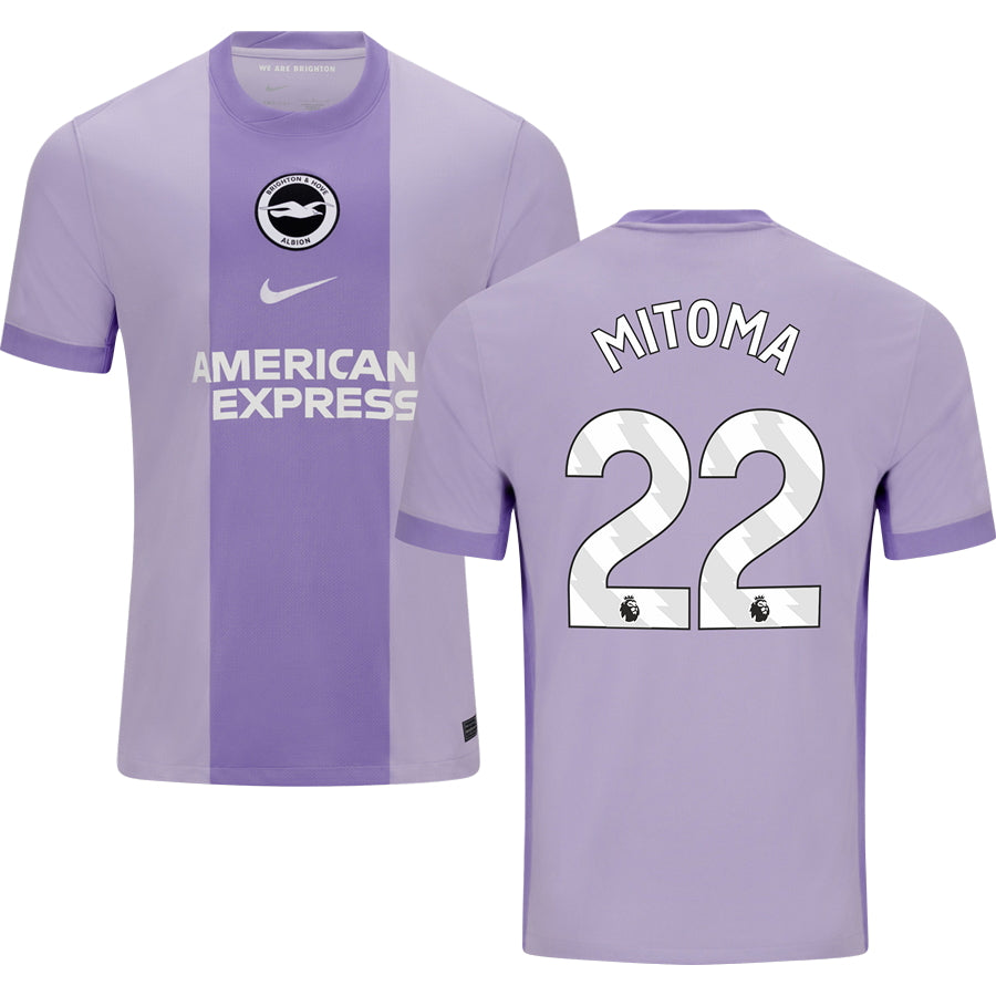 Brighton And Hove Albion Away Jersey 2025/26 Adults