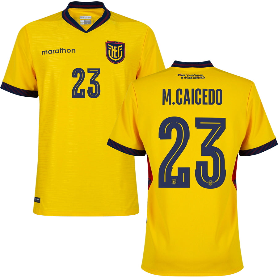 Ecuador Home Replica Jersey 2026 Adults