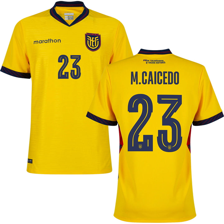Ecuador Home Replica Jersey 2026 Adults