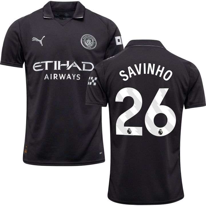 Manchester City Away Jersey Stadium 2025/26 Adults-Footzilla