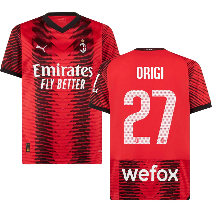 Milan AC Home Jersey 2023/24 Men`s