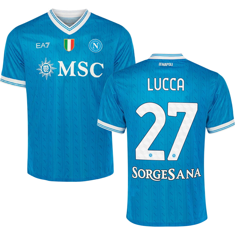 Napoli SSC Home Jersey 25/26 Adults