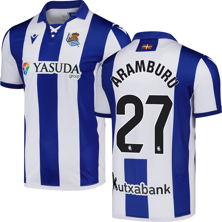 Real Sociedad Home Jersey 2024/25 Adults