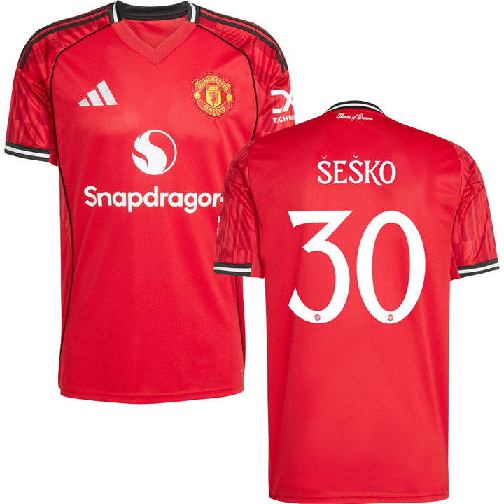 Manchester United Home Jersey 2025/26 Adults