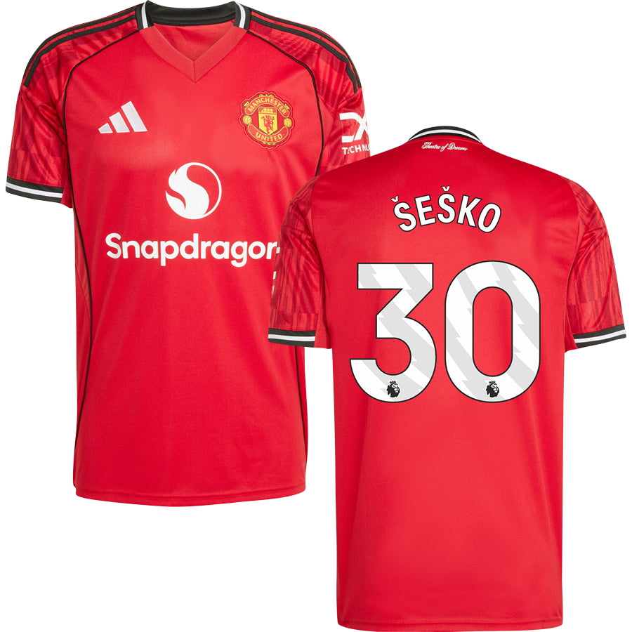 Manchester United Home Jersey 2025/26 Adults