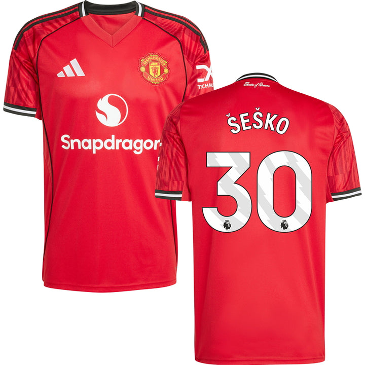 Manchester United Home Jersey 2025/26 Adults