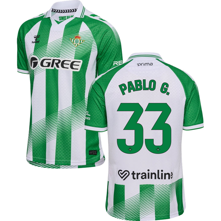 Real Betis Heimtrikot Replica 2025/26 Erwachsene