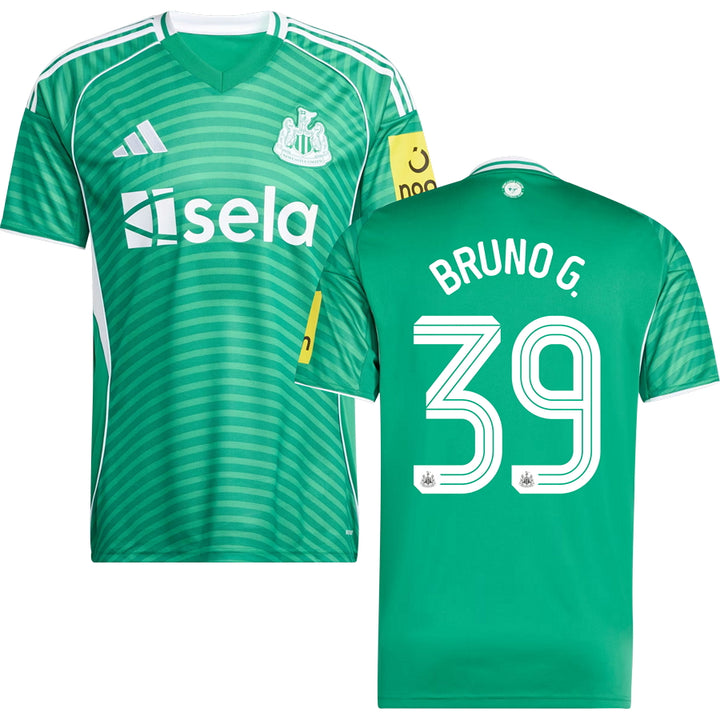 Newcastle United FC #39 BRUNO G. Away Jersey 2025/26 Adults