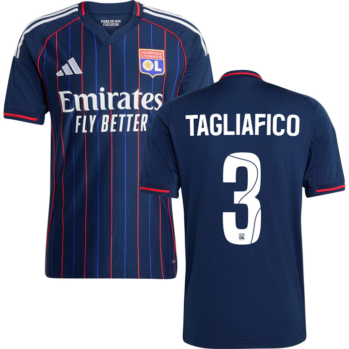 Olympique Lyon Away Replica Jersey 25/26 Adults