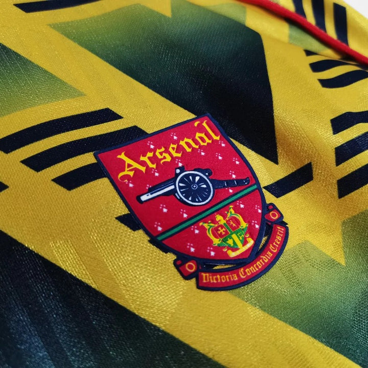 Arsenal Away Retro Replica Long Sleeve Jersey 1991/1993