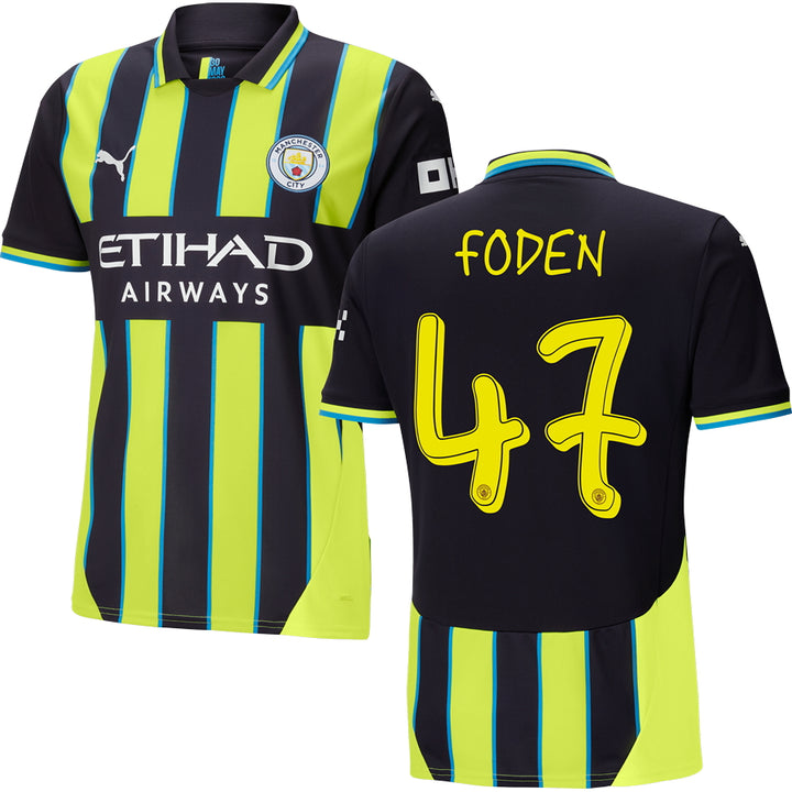 Manchester City Away Jersey Stadium 2024/25 Adults