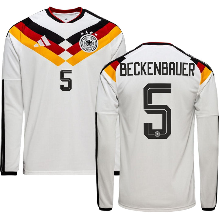 Germany World Cup 2026 Home Long Sleeve Jersey Adults