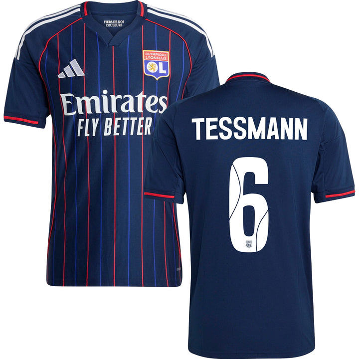 Olympique Lyon Away Replica Jersey 25/26 Adults