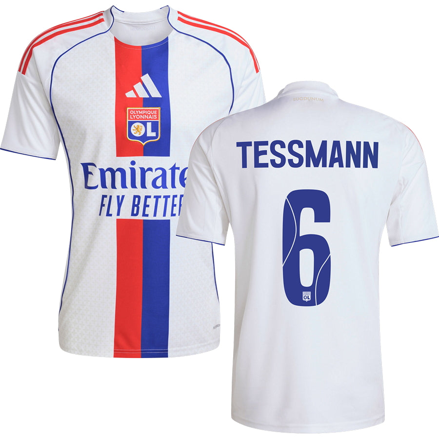 Olympique Lyon Home Replica Jersey 25/26 Adults