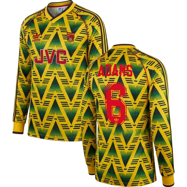 Arsenal Away Retro Replica Long Sleeve Jersey 1991/1993