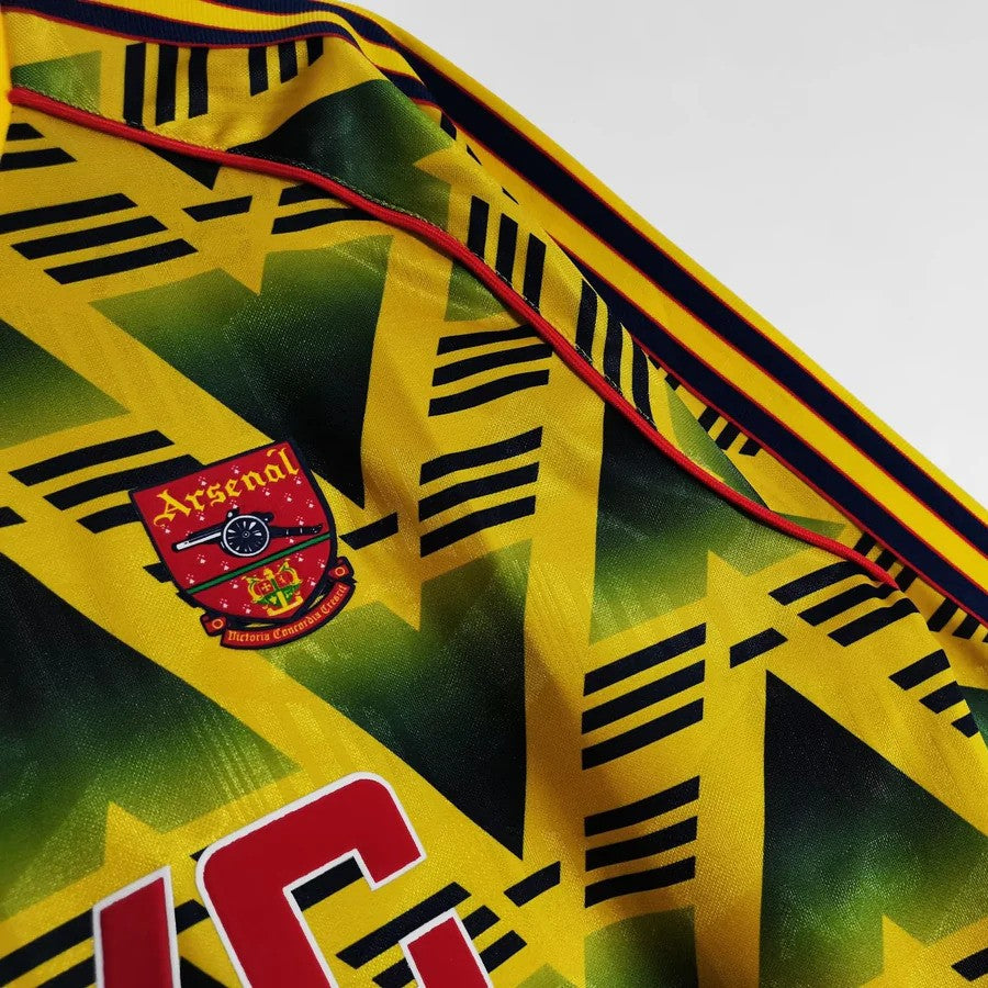 Arsenal Away Retro Replica Long Sleeve Jersey 1991/1993