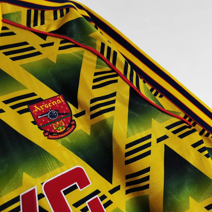 Arsenal Away Retro Replica Long Sleeve Jersey 1991/1993