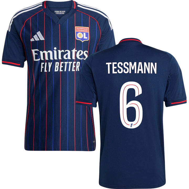 Olympique Lyon Away Replica Jersey 25/26 Adults