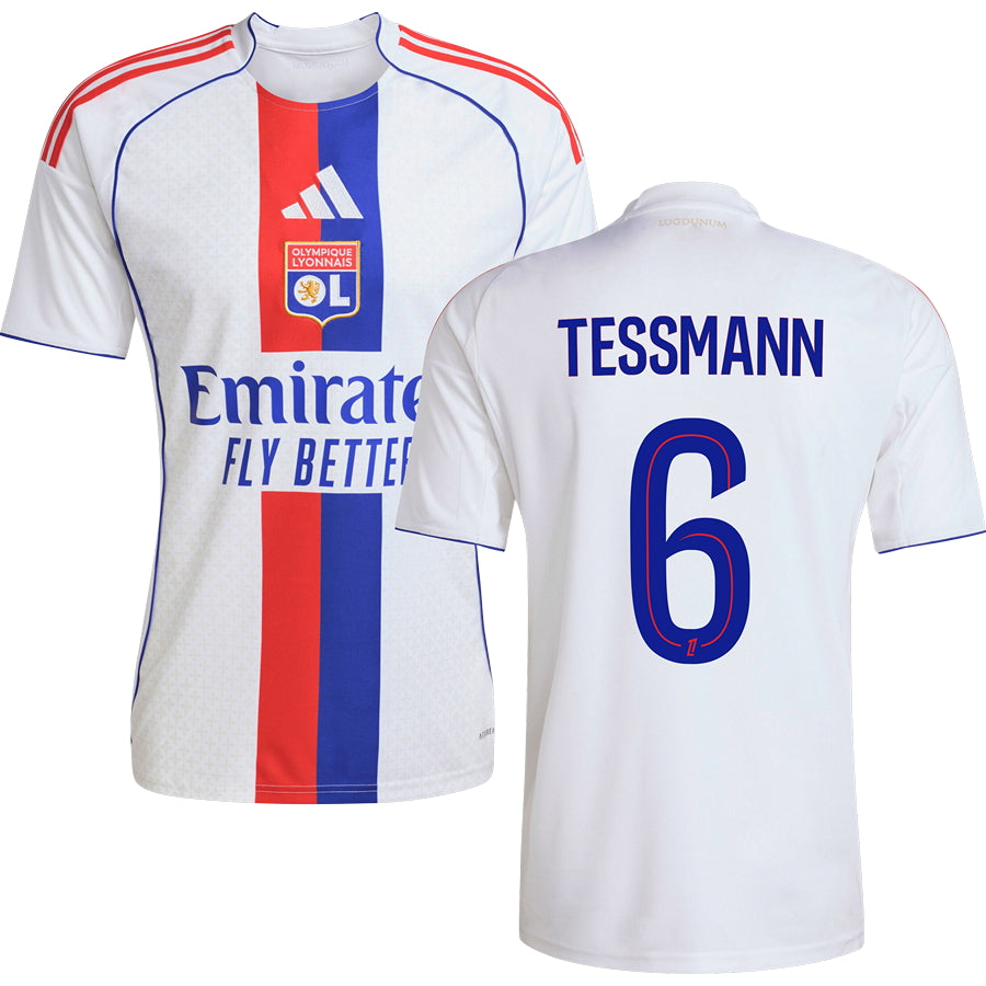 Olympique Lyon Home Replica Jersey 25/26 Adults