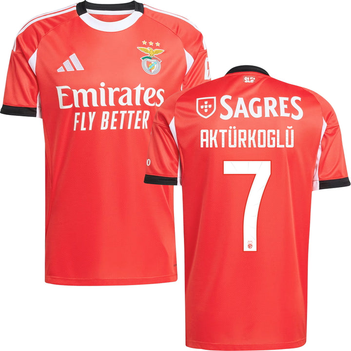 Benfica Home Jersey 2025/26 Adults