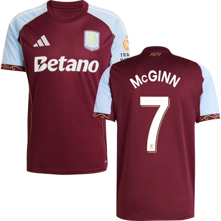 Aston Villa FC Home Jersey 2025/26 Adults-Footzilla